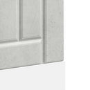 vidaXL mosogatógép panel Lucca beton szürke színű fából készült műfa