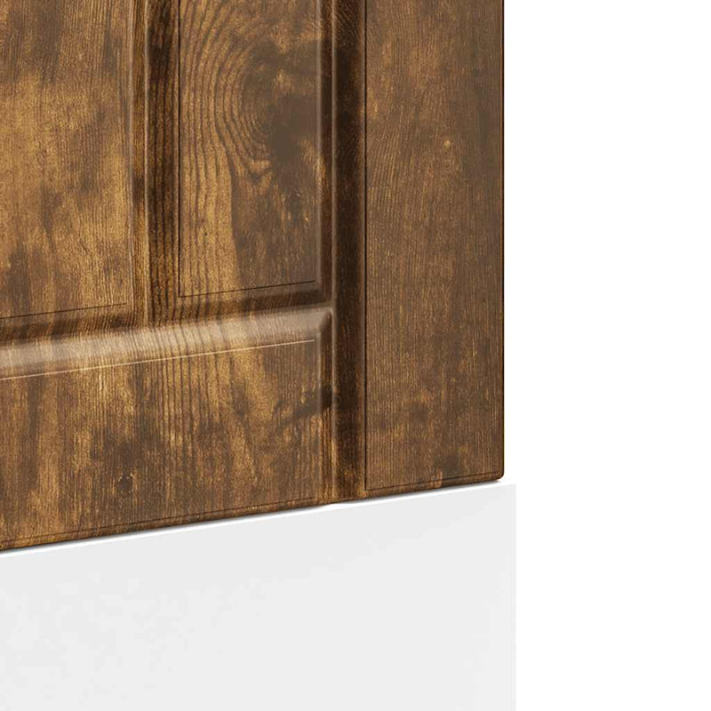 vidaXL mosogatógép panel Lucca füstölt tölgyfa műfa