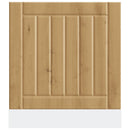 vidaXL mosogatógép panel Lucca kézműves tölgy színű fából készült műfa