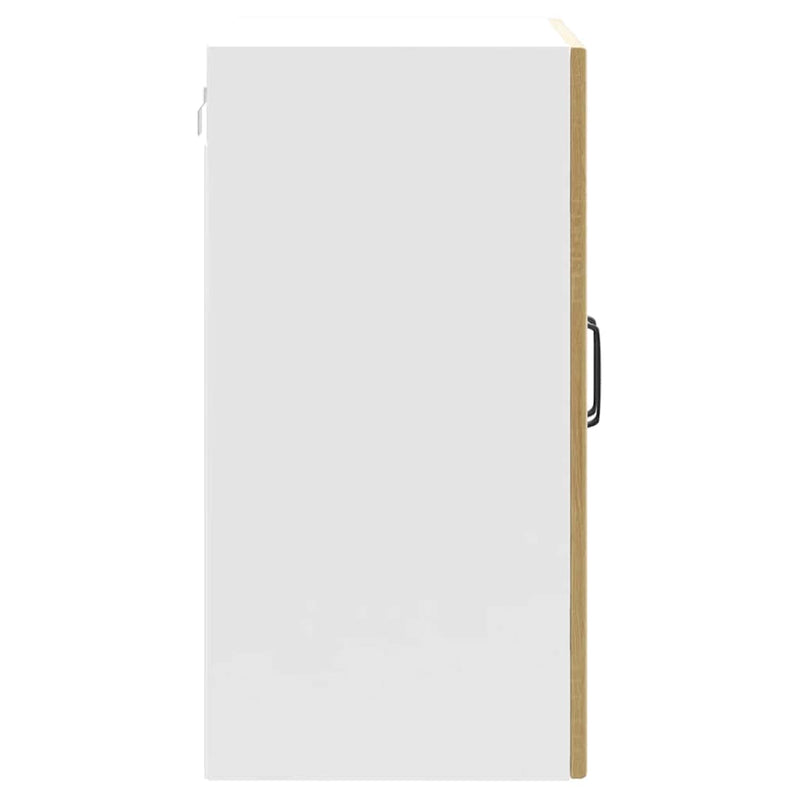 vidaXL konyhai fali szekrény üvegajtóval Lucca sonoma tölgy