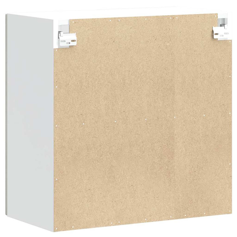 vidaXL Konyhai fali szekrény üvegajtóval Lucca beton szürke műfa