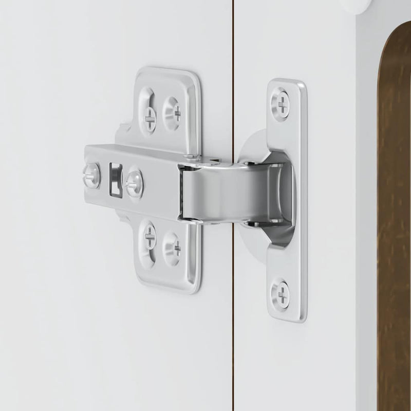 vidaXL Konyhai fali szekrény üvegajtóval Lucca barna tölgy színű műfa