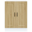 vidaXL Porto sonoma tölgy színű szerelt fa konyhai alapszekrény