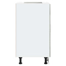 vidaXL Porto szürke sonoma színű szerelt fa konyhai alapszekrény