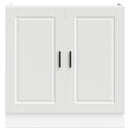 vidaXL mosdóaljzatos szekrény "Porto" Fehér 80x46x81,5 cm Műanyag fa