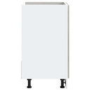 vidaXL mosdóaljzatos szekrény "Porto" Szürke Sonoma Gépelt fa