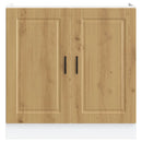 vidaXL mosdóaljzatos szekrény "Porto" kézműves tölgy Gépelt fa