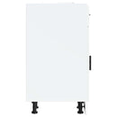 vidaXL Porto fehér szerelt fa konyhai alapszekrény