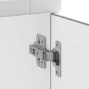 vidaXL Porto fehér szerelt fa konyhai alapszekrény