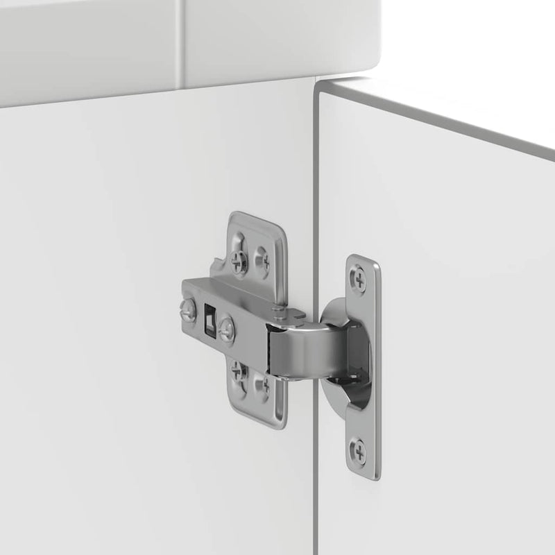 vidaXL Porto fehér szerelt fa konyhai alapszekrény