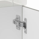 vidaXL Porto magasfényű fehér szerelt fa konyhai alapszekrény