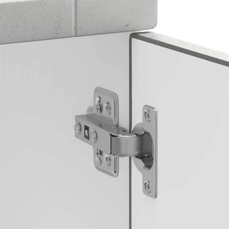 vidaXL Porto betonszürke szerelt fa konyhai alapszekrény