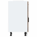 vidaXL Porto füstös tölgy színű szerelt fa konyhai alapszekrény