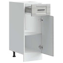 vidaXL Porto szürke sonoma színű szerelt fa konyhai alapszekrény