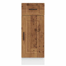 vidaXL Porto antik fa színű szerelt fa konyhai alapszekrény