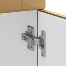 vidaXL Porto kézműves tölgy színű szerelt fa konyhai alapszekrény