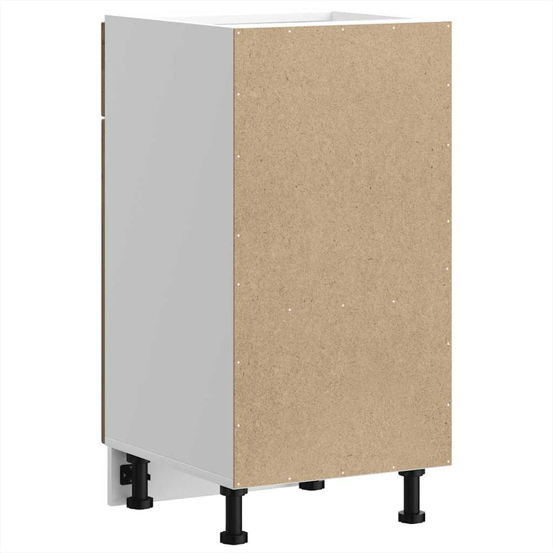 vidaXL Porto antik fa színű szerelt fa konyhai alapszekrény