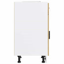 vidaXL Porto kézműves tölgy színű szerelt fa konyhai alapszekrény