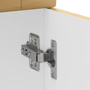 vidaXL Porto kézműves tölgy színű szerelt fa konyhai alapszekrény