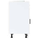 vidaXL Porto fehér szerelt fa konyhai alapszekrény