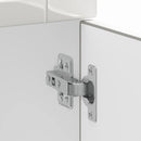 vidaXL Porto magasfényű fehér szerelt fa konyhai alapszekrény