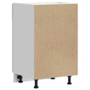 vidaXL Porto sonoma tölgy színű szerelt fa konyhai alapszekrény