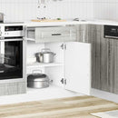 vidaXL Porto szürke sonoma színű szerelt fa konyhai alapszekrény