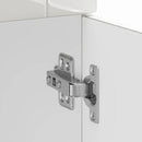 vidaXL Porto magasfényű fehér szerelt fa konyhai alapszekrény