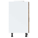 vidaXL Porto füstös tölgy színű szerelt fa konyhai alapszekrény