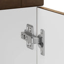 vidaXL Porto füstös tölgy színű szerelt fa konyhai alapszekrény