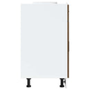 vidaXL Porto barna tölgy színű szerelt fa konyhai alapszekrény