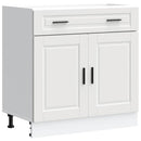 vidaXL Porto fehér szerelt fa konyhai alapszekrény