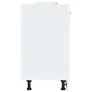 vidaXL Porto fehér szerelt fa konyhai alapszekrény