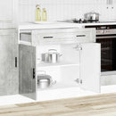 vidaXL Porto betonszürke szerelt fa konyhai alapszekrény