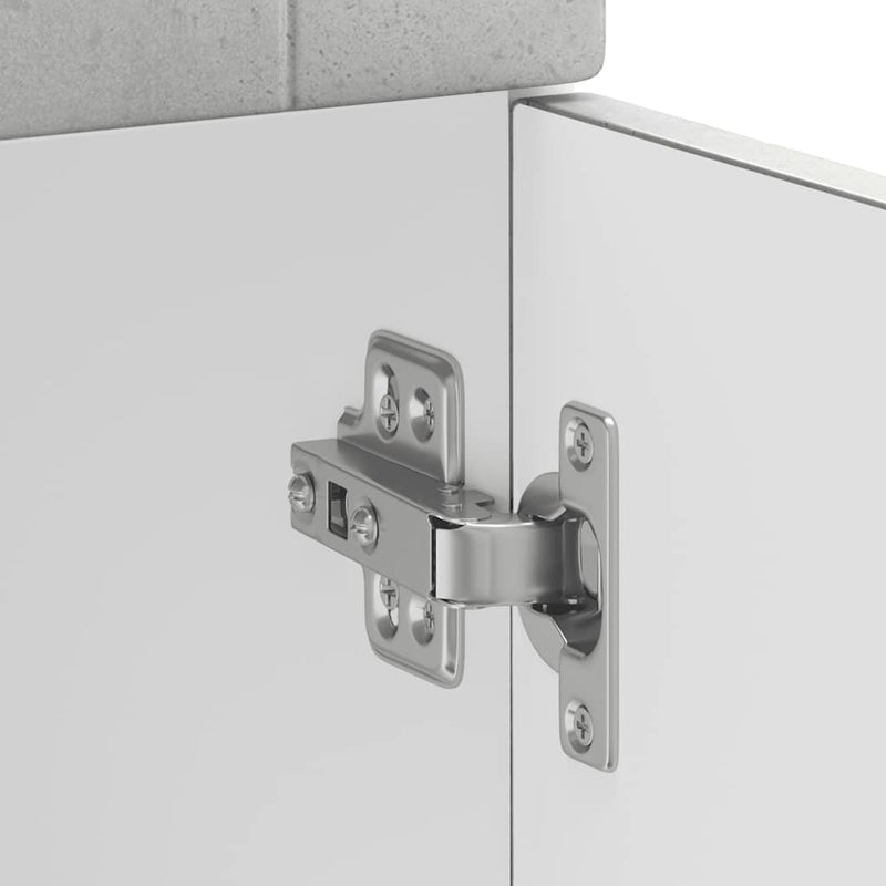 vidaXL Porto betonszürke szerelt fa konyhai alapszekrény