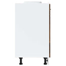 vidaXL Porto füstös tölgy színű szerelt fa konyhai alapszekrény