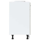 vidaXL Porto szürke sonoma színű szerelt fa konyhai alapszekrény