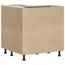 vidaXL Porto fehér szerelt fa Konyha sarokszekrény