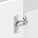 vidaXL Porto fehér szerelt fa Konyha sarokszekrény