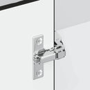 vidaXL Porto fekete szerelt fa Konyha sarokszekrény