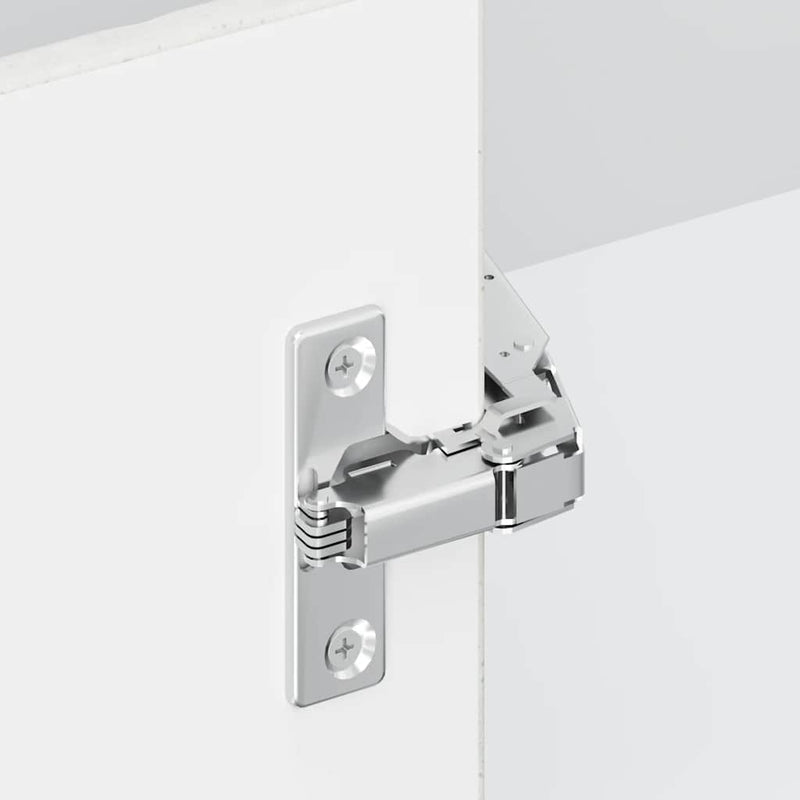 vidaXL Porto betonszürke szerelt fa Konyha sarokszekrény