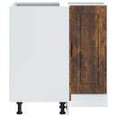 vidaXL Porto füstös tölgy színű szerelt fa Konyha sarokszekrény