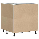 vidaXL Porto füstös tölgy színű szerelt fa Konyha sarokszekrény