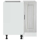 vidaXL Porto szürke sonoma színű szerelt fa Konyha sarokszekrény