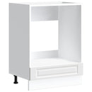 vidaXL Porto fehér szerelt fa sütőszekrény