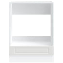 vidaXL Porto fehér szerelt fa sütőszekrény