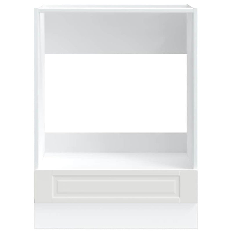 vidaXL Porto fehér szerelt fa sütőszekrény