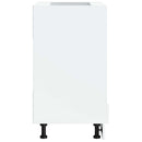 vidaXL Porto fehér szerelt fa sütőszekrény