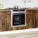 vidaXL Porto füstös tölgy színű szerelt fa sütőszekrény