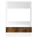 vidaXL Porto füstös tölgy színű szerelt fa sütőszekrény